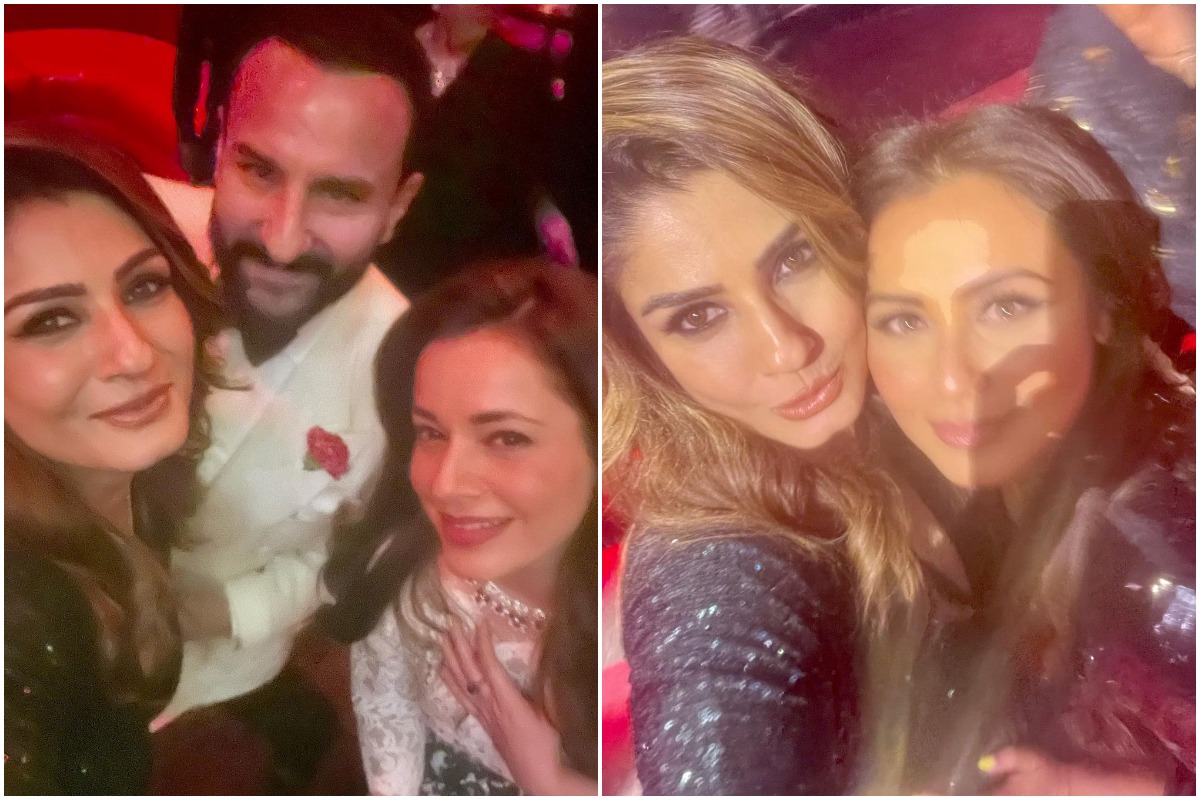 Raveena Tandon Parties With Saif Ali Khan, Rani Mukherji (Photo: Instagram) 