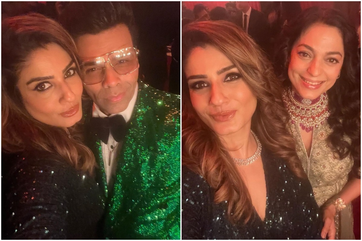 Raveena Tandon Took To Her Instagram Account To Drop Pictures From Karan Johar's Birthday Bash (Photo: Instagram) 