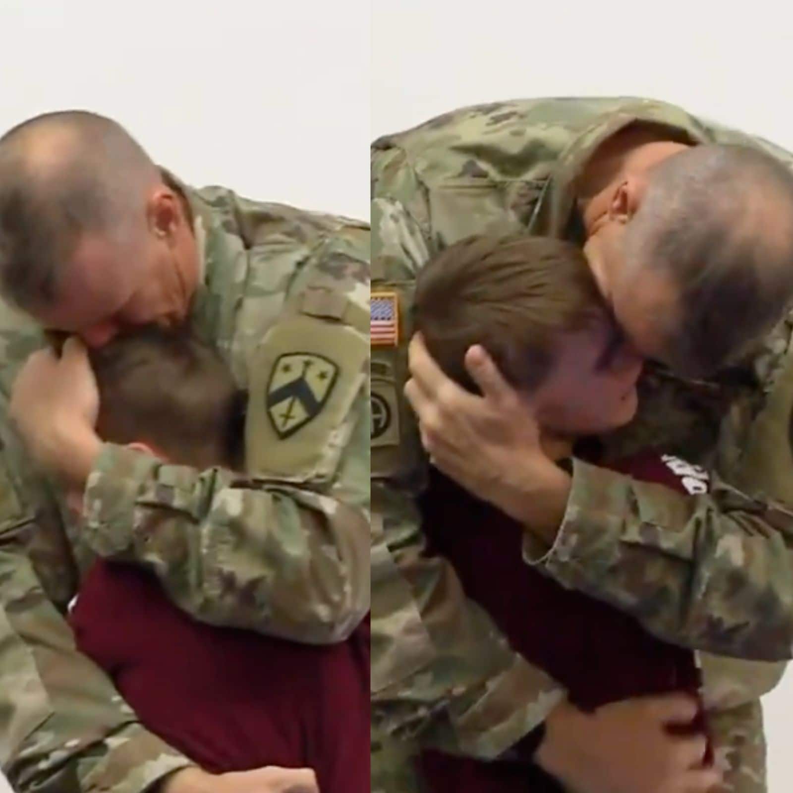 Child's Reaction to Soldier Father Returning Home is Leaving Netizens  Emotional