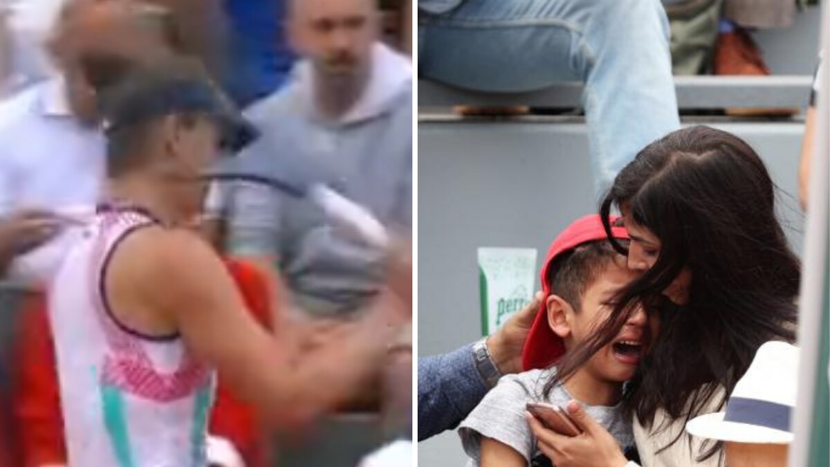 French Open: Irina-Camelia Begu Throws Racket That Scares Child in the Crowd