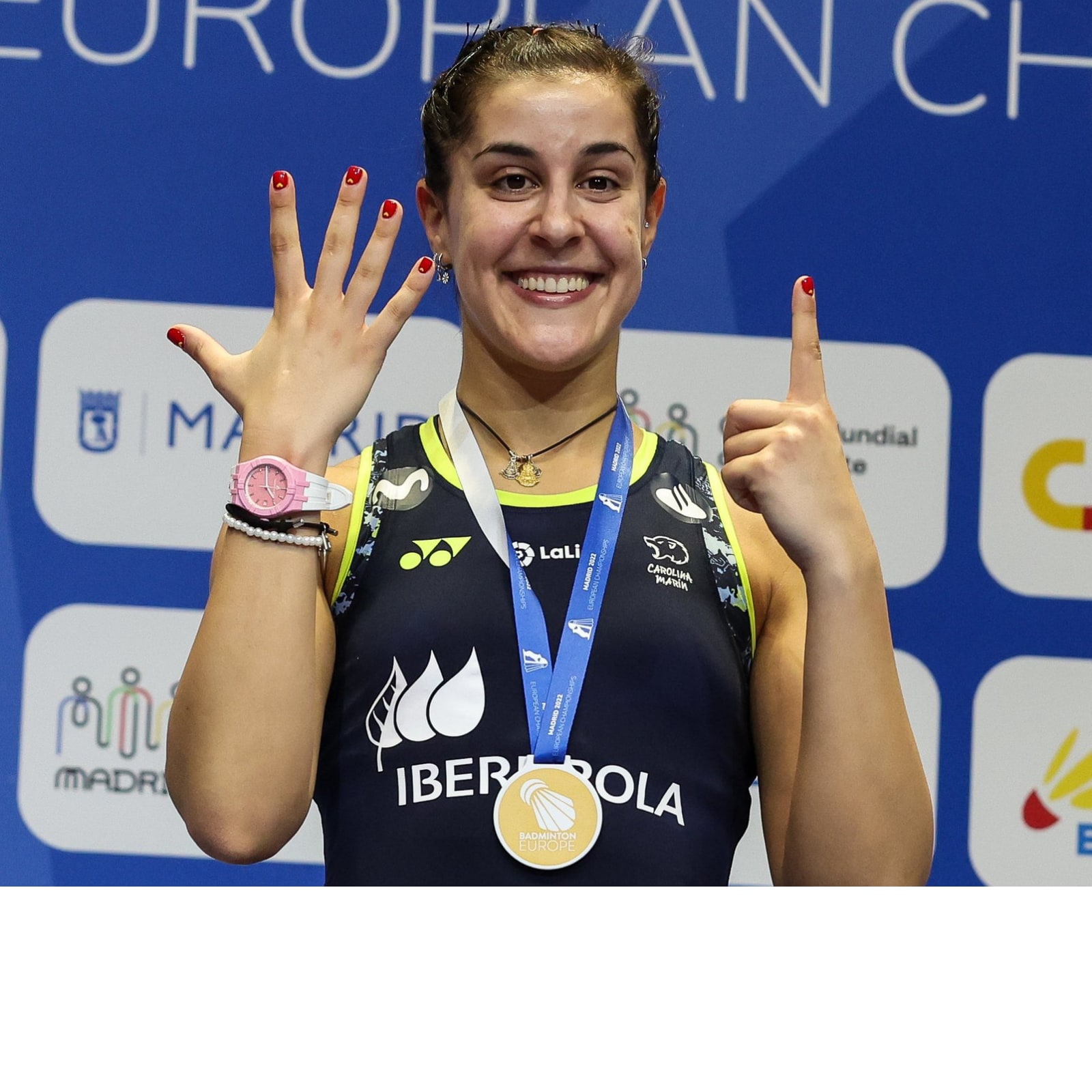 Carolina Marin Wins European Badminton Championships after Lengthy Injury Layoff