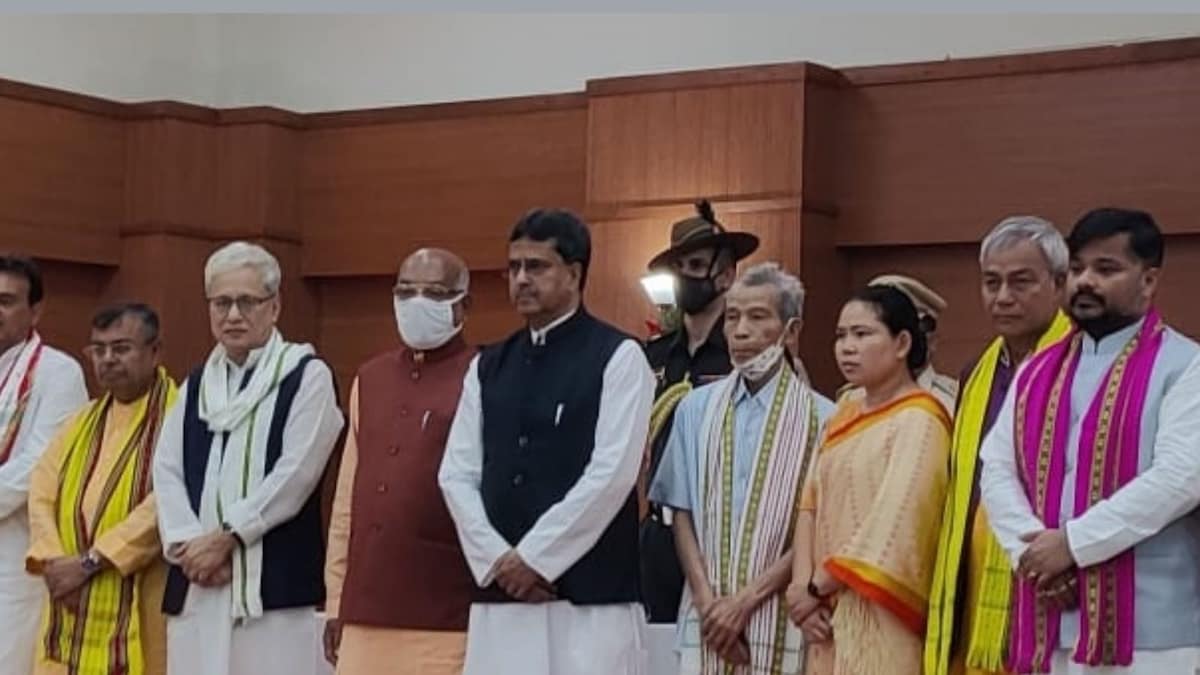 Tripura: 11 MLAs Take Oath in CM Manik Saha's Cabinet