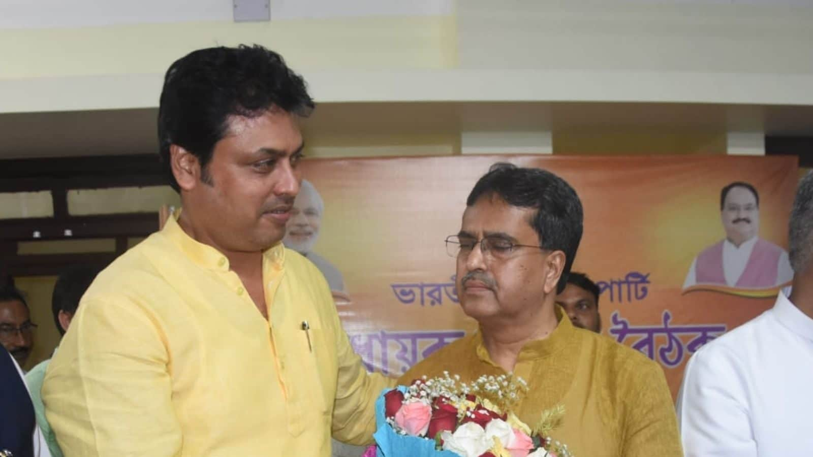 Biplab Deb Resigns: State BJP President Manik Saha is New Tripura CM, Oath Taking on Sunday