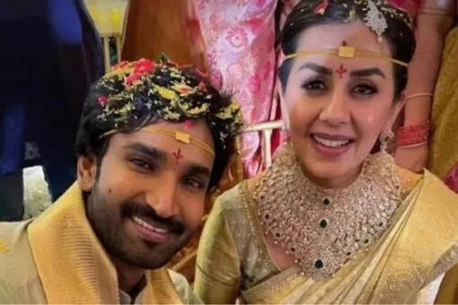 Aadhi Pinisetty and Nikki Galrani Wedding Pics Go Viral