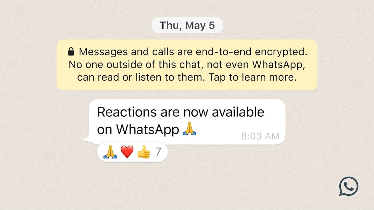 WhatsApp Users Can Finally React To Messages, Share Up to 2GB Files, And Add Up To 512 People In Groups