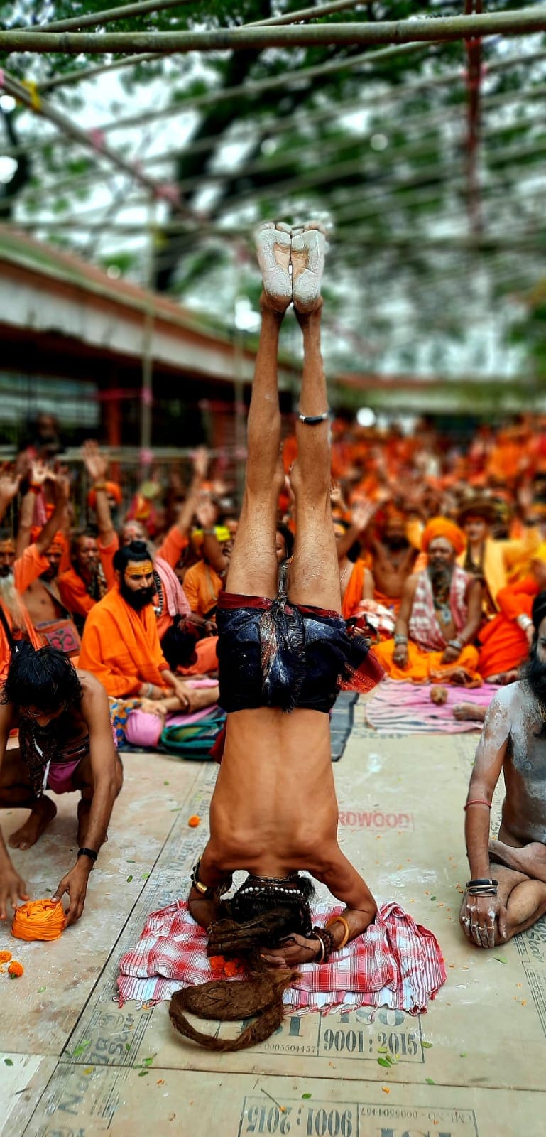 नागा साधुओं ने असम के कामाख्या मंदिर में 2 साल बाद अंबुबाची मेला रिटर्न के रूप में 108 योग मुद्राएं कीं नागा साधुओं ने असम के कामाख्या मंदिर में 2 साल बाद अंबुबाची मेला रिटर्न के रूप में 108 योग मुद्राएं कीं