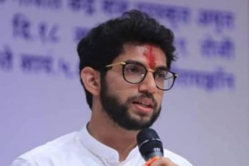 Aaditya and other leaders of the Shiv Sena (Uddhav Balasaheb Thackeray) had been daring the 40 MLAs of the Shinde camp to resign and face elections. (File photo/PTI)