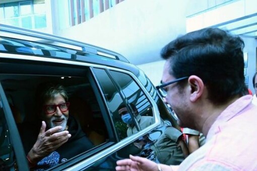 Aamir Khan meets Amitabh Bachchan 