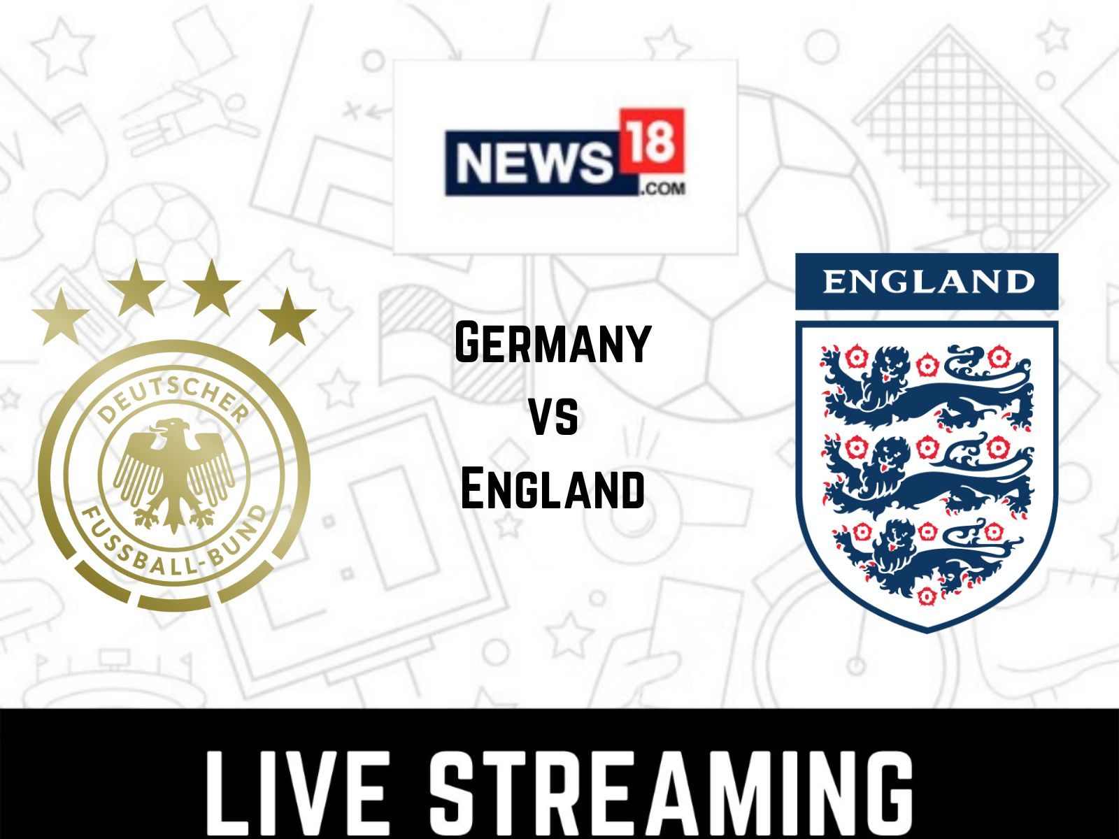 Germany vs England Football Live Streaming: How to Watch UEFA Nations  League 2022 Coverage on TV And Online in India