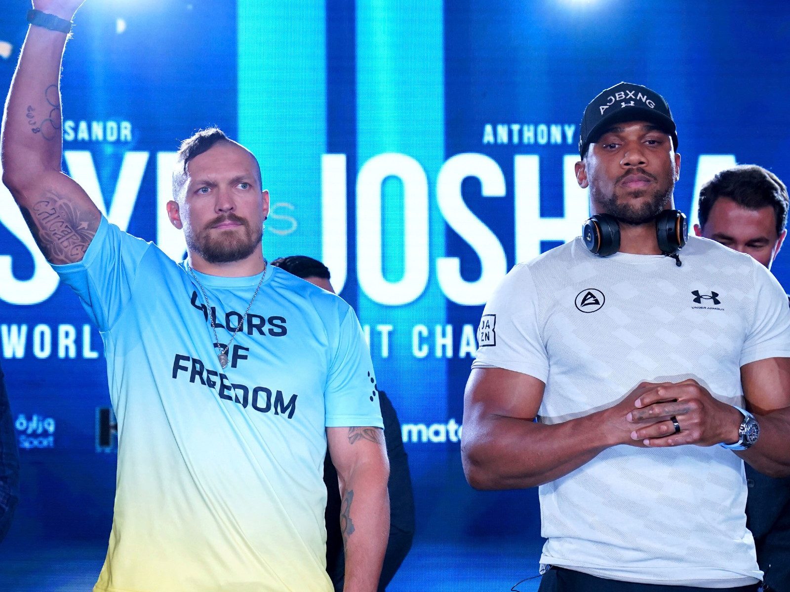 Bulked up Anthony Joshua weighs in at career heaviest!