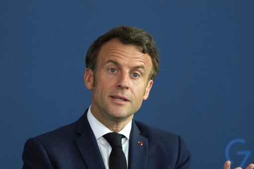 Tony Estanguet ׹ѹ Emmanuel Macron ѹá (Ҿ: AP/)