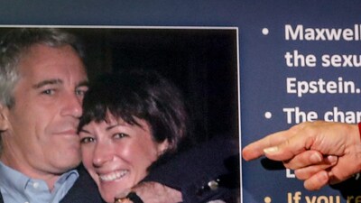 Ghislaine Maxwell, Accused Of Helping Child Abuser Millionaire Epstein