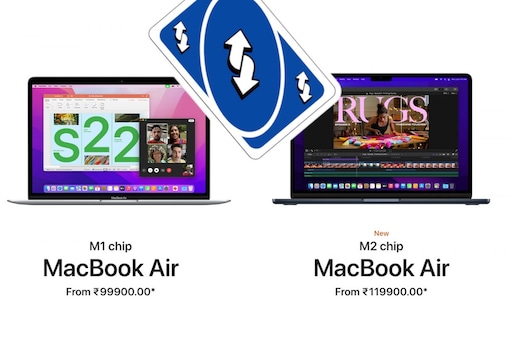 Apple MacBook Air  M2 鹷 Rs 1,19,900 Ѻ蹾鹰ҹҾѺ 8-Core CPU, 8-Core GPU, 8GB RAM  256GB SSD Storage