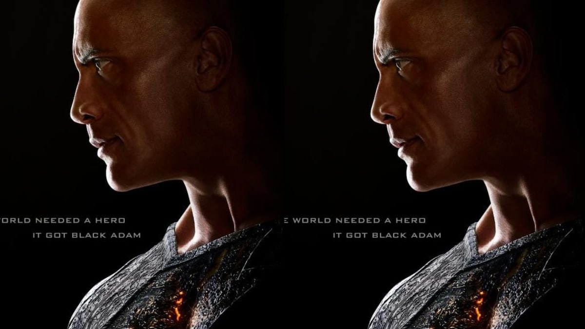 Black Adam Poster: Dwayne Johnson Highlights His Muscles As He Debuts As DC Anti-Hero