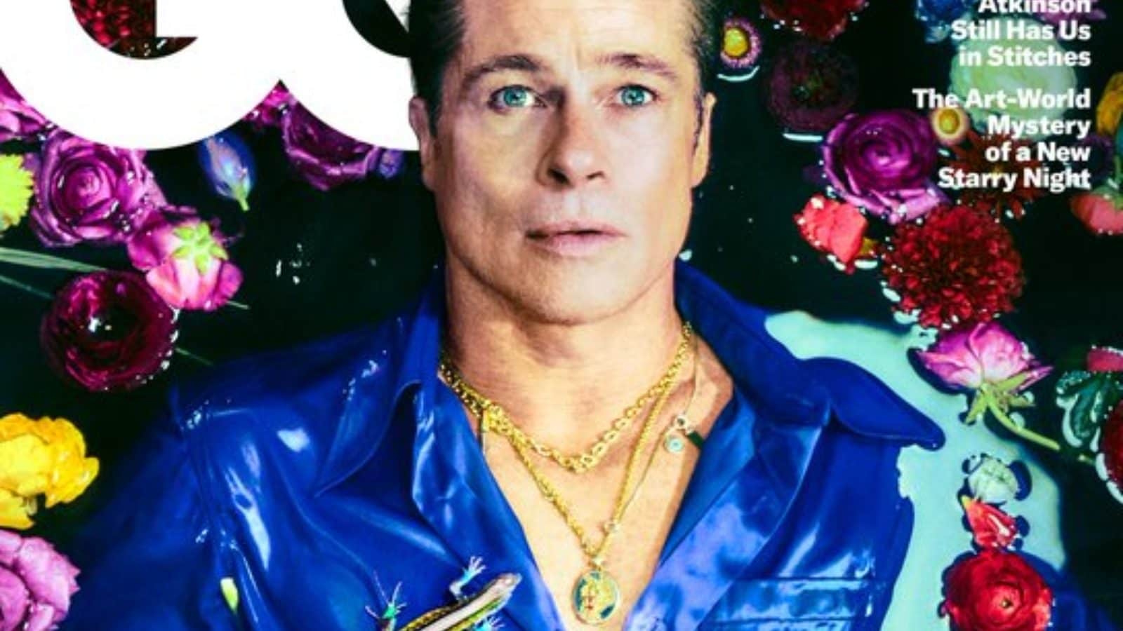 Brad Pitt’s Latest Magazine Cover Leaves Netizens Disappointed, See Reactions