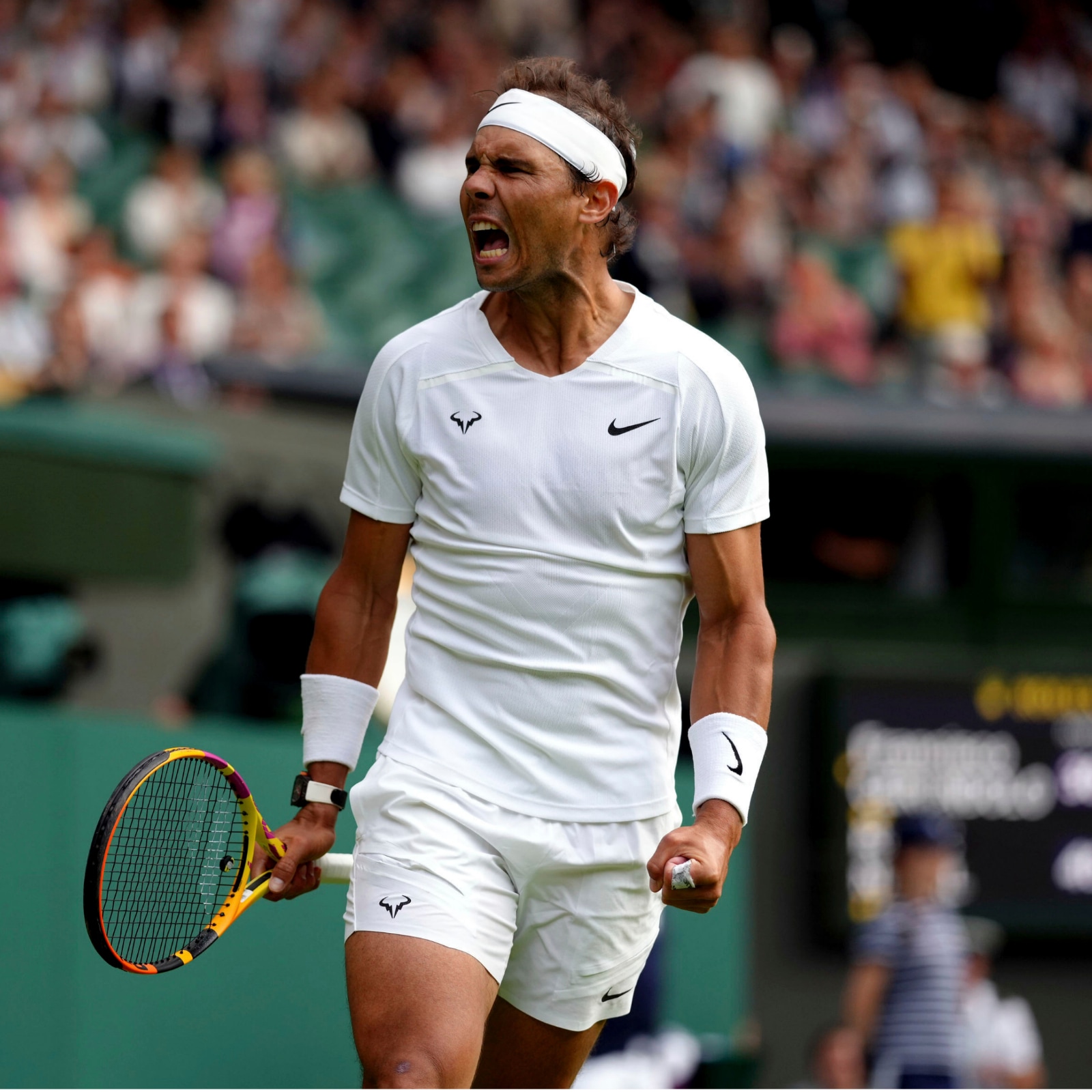 Wimbledon 2022 Rafael Nadal Overcomes Cerundolo Scare to Reach Second Round