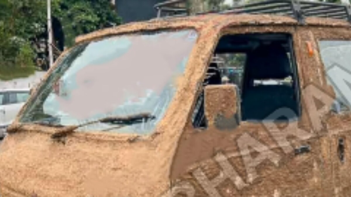 Pune Man Gives New Meaning to 'Jugaad', Covers Car With Cow Dung to Keep it Cool