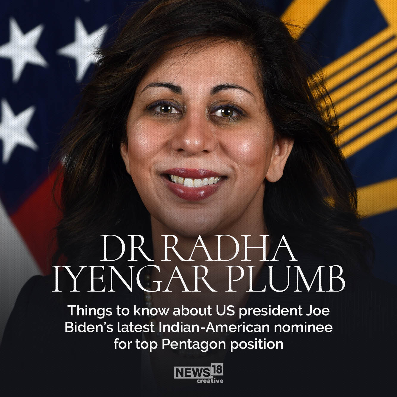 In GFX | Who Is Radha Iyengar Plumb - Biden Administration Appointee To ...