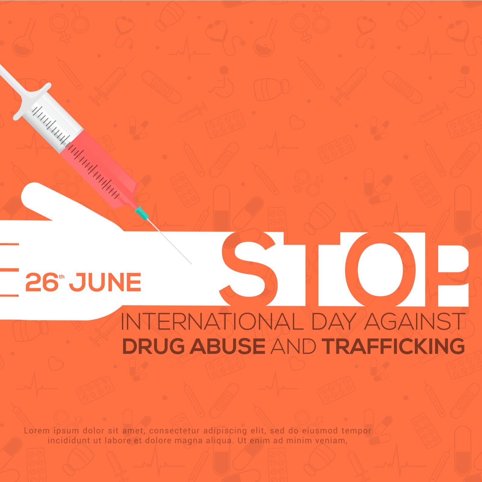 World Drug Day - 26 June