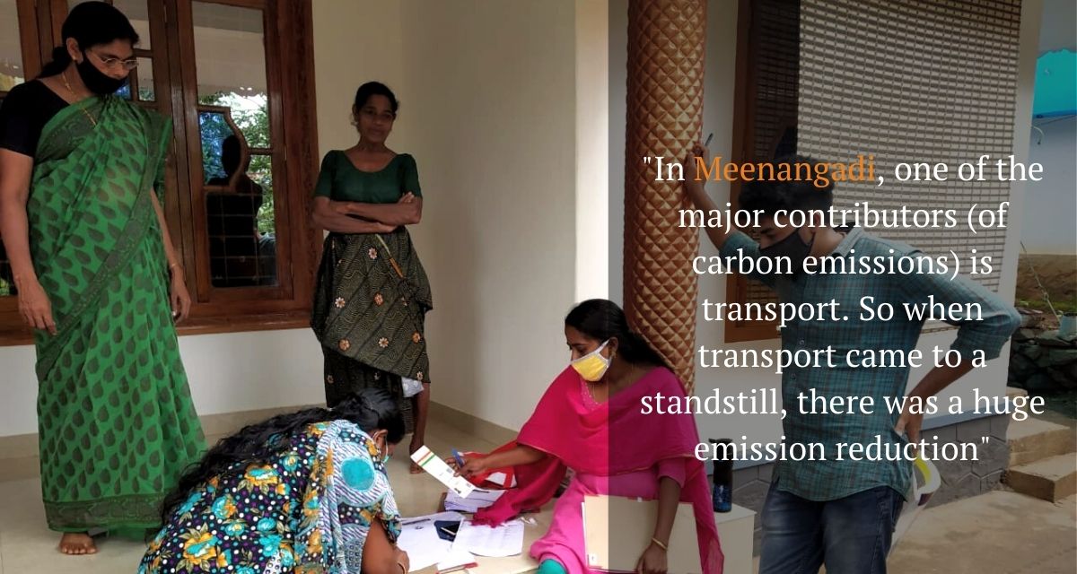 To calculate emissions, Executive Director of Thanal Jayakumar C follows the Intergovernmental Panel on Climate Change’s (IPCC) model, which means it looks at the cumulative emissions of the panchayat.