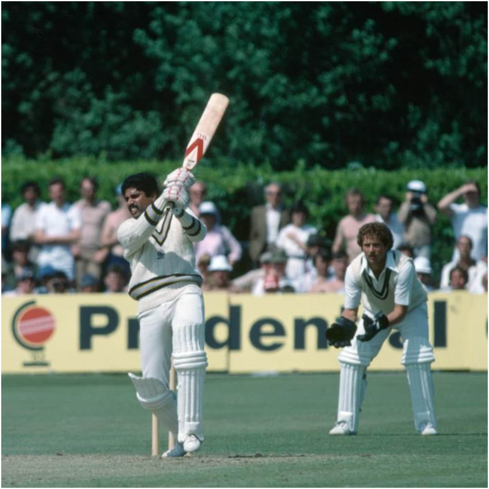 Kapil Dev finished with an unbeaten knock of 175 runs from 138 deliveries. (Image: Twitter/ICC)
