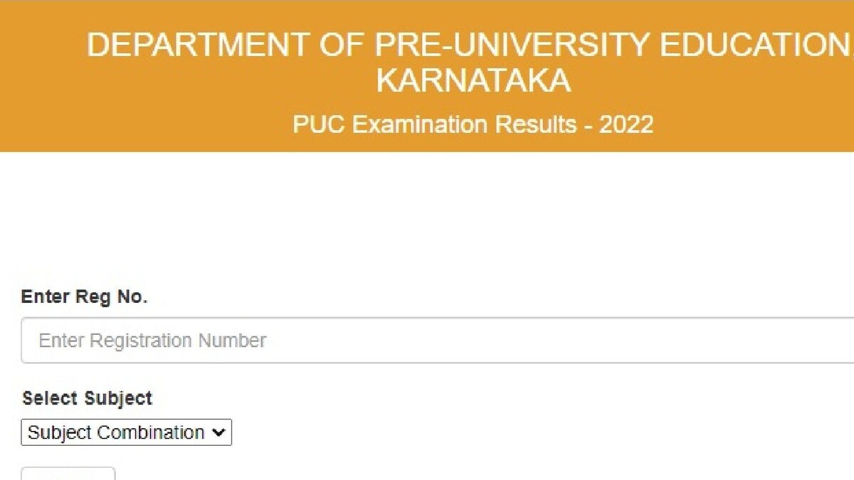 Karnataka 2nd PUC Result 2022 Declared LIVE: 61.88% Pass, Simran Rao Gets  Rank 1, Science Best-Performing Stream - News18