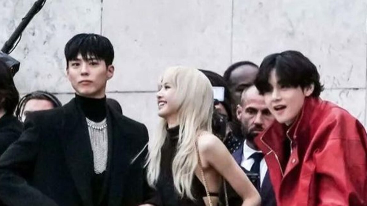 BTS Kim Taehyung and Blackpink's Lisa Cause Chaos at Celine – WWD