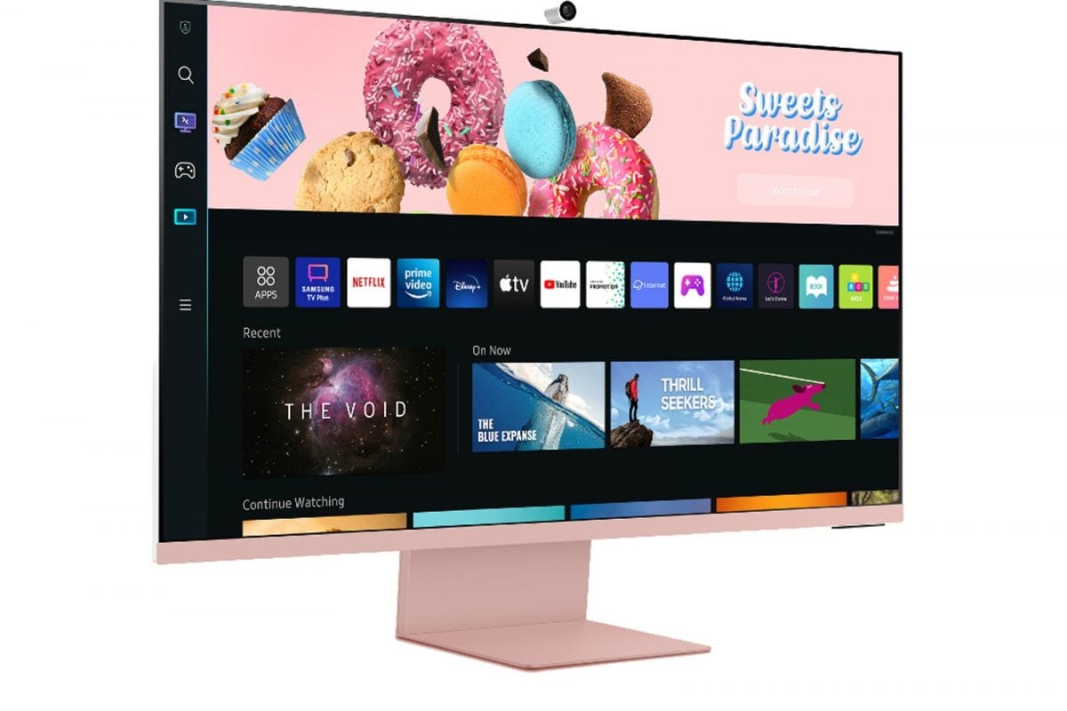 Samsung Smart Monitor M8 Can Double Up 
