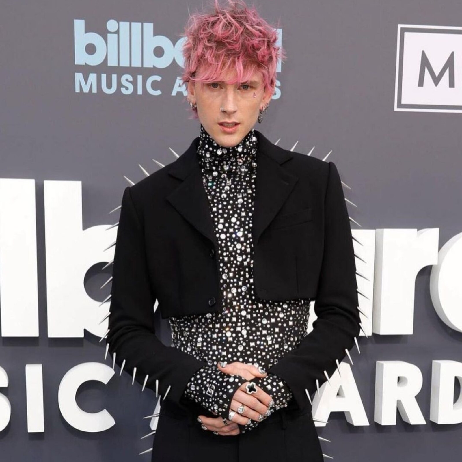 Machine Gun Kelly Says He Smashed a Champagne Glass on His Forehead