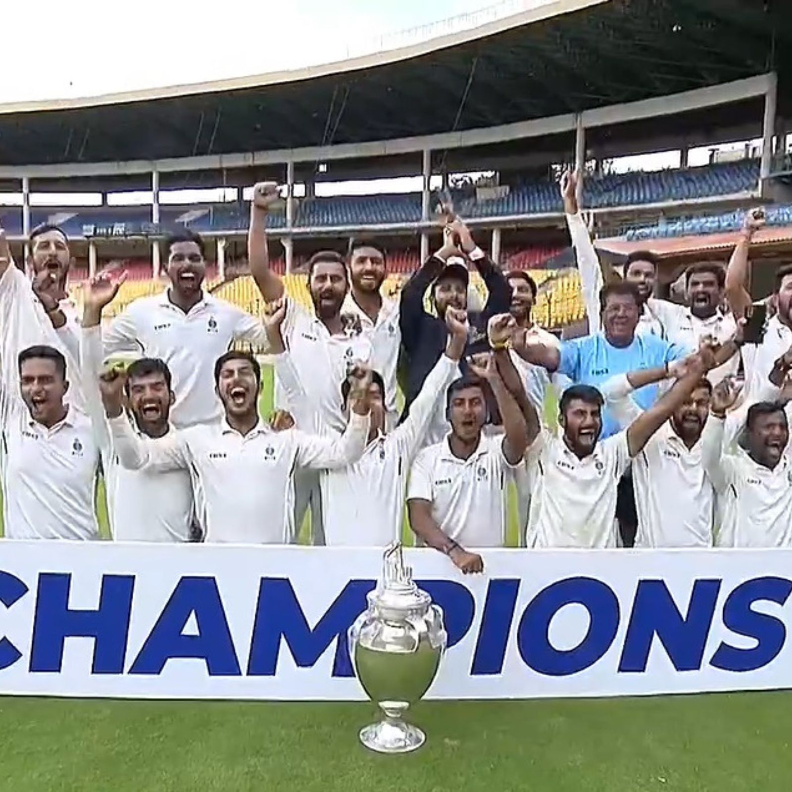Ranji Trophy 2021-22 Final MP Script History, Beat Mumbai by 6 Wickets to Clinch Maiden Title