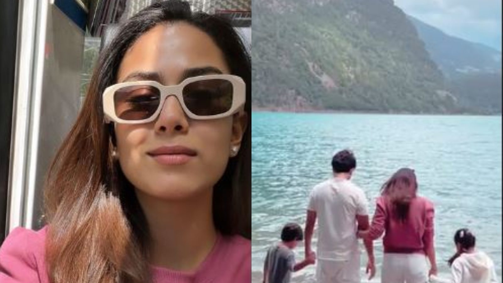 Shahid Kapoor et Mira Rajputs passent du bon temps en famille en Suisse, découvrez des images fascinantes