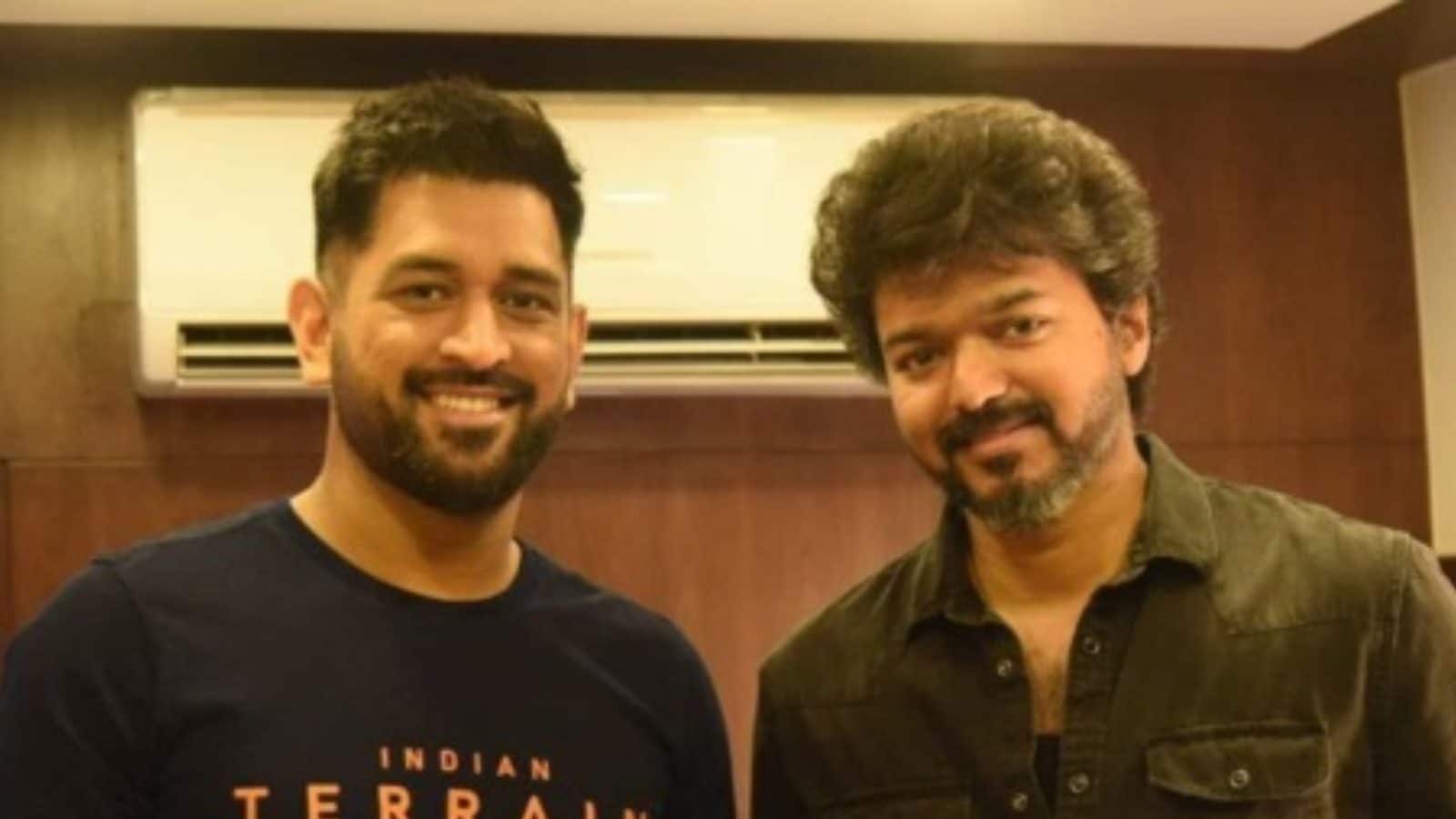 Thalapathy Vijay Set to Star in MS Dhoni's Film; Announcement ...