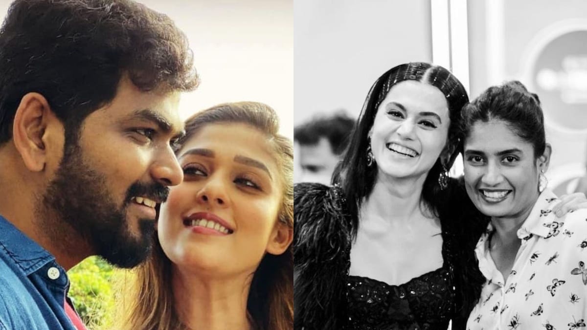 Nayanthara-Vignesh Shivan Wedding Countdown Begins; Taapsee Pannu Reacts To Mithali Raj's Retirement