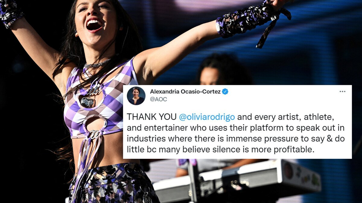 Olivia Rodrigo Tells US Supreme Court Justices 'We Hate You' at Glasto over Roe v Wade