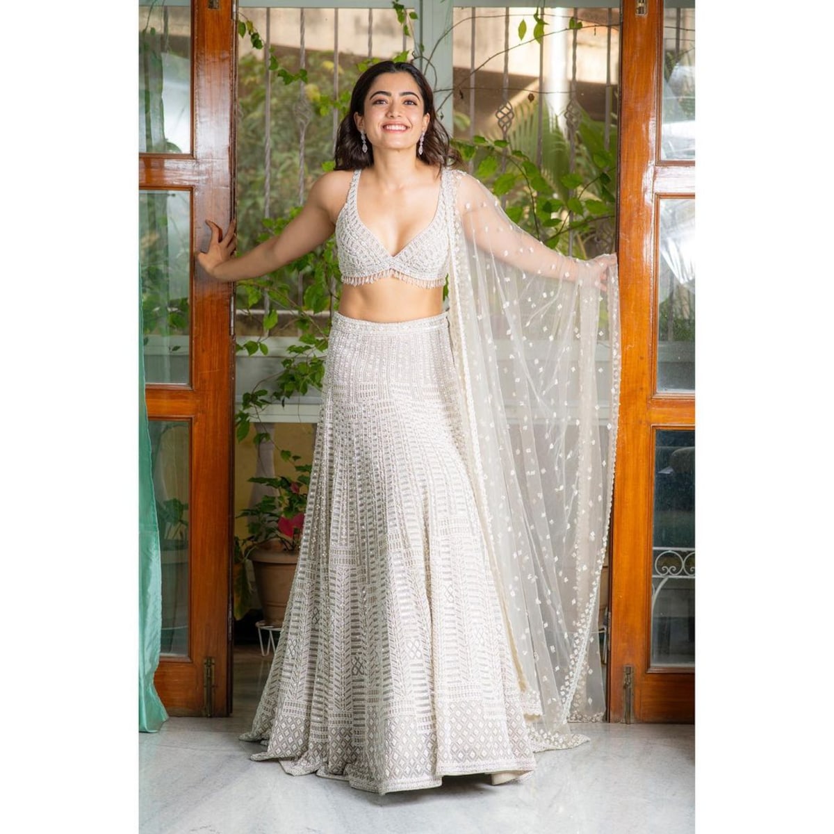 Rashmika Mandanna Is A Picture Of Elegance In White Lehenga, See The Diva's  Most Stunning Ethnic Wear Looks