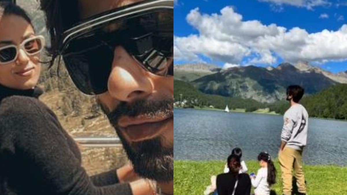 Shahid Kapoor, Mira Rajput And Kids Create Memories While Vacationing in Switzerland; See Holiday Album