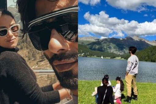 Mira Rajput and Shahid Kapoor's vacation photos. (Image: Instagram/ Shahid Kapoor/ Mira Rajput Kapoor)
