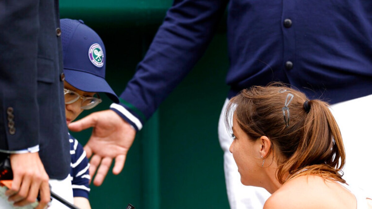 Wimbledon: Britain's Jodie Burrage Helps Distressed Ball Boy Before Early Exit