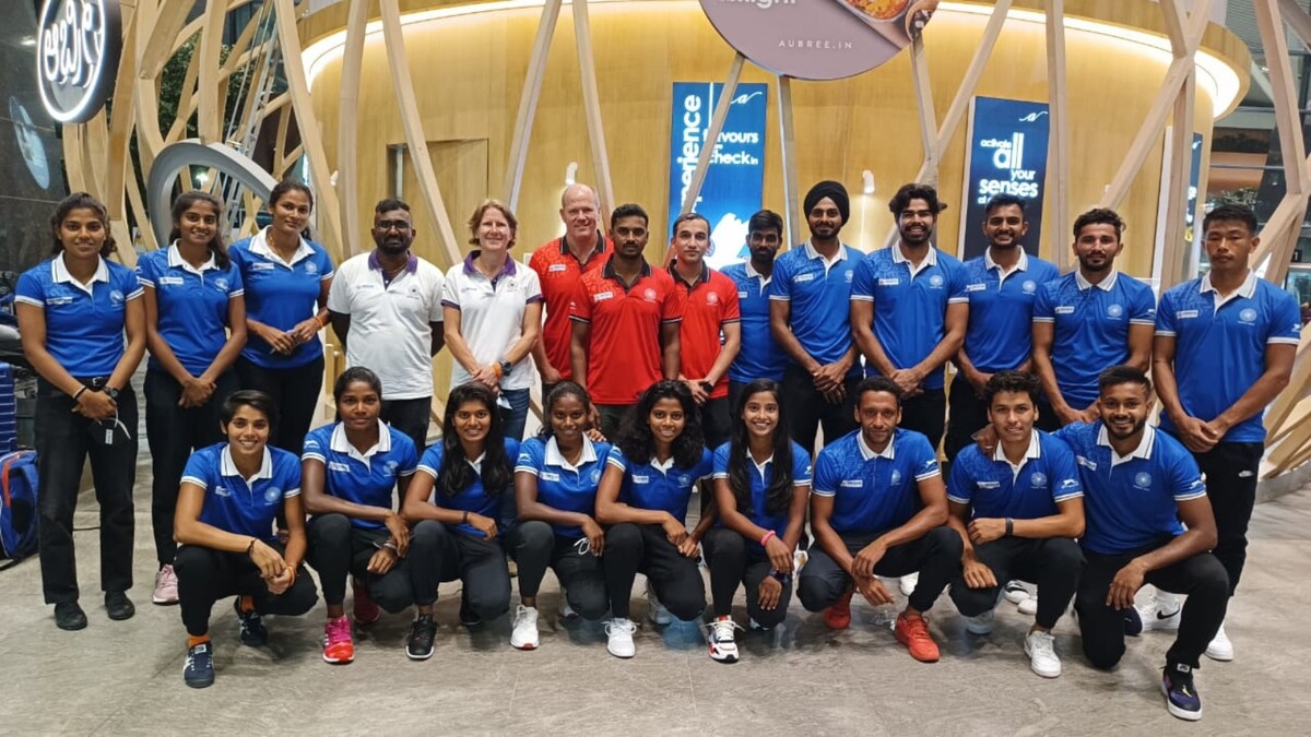 Indian Men's and Women's Teams Leave for Lausanne for FIH Hockey5s