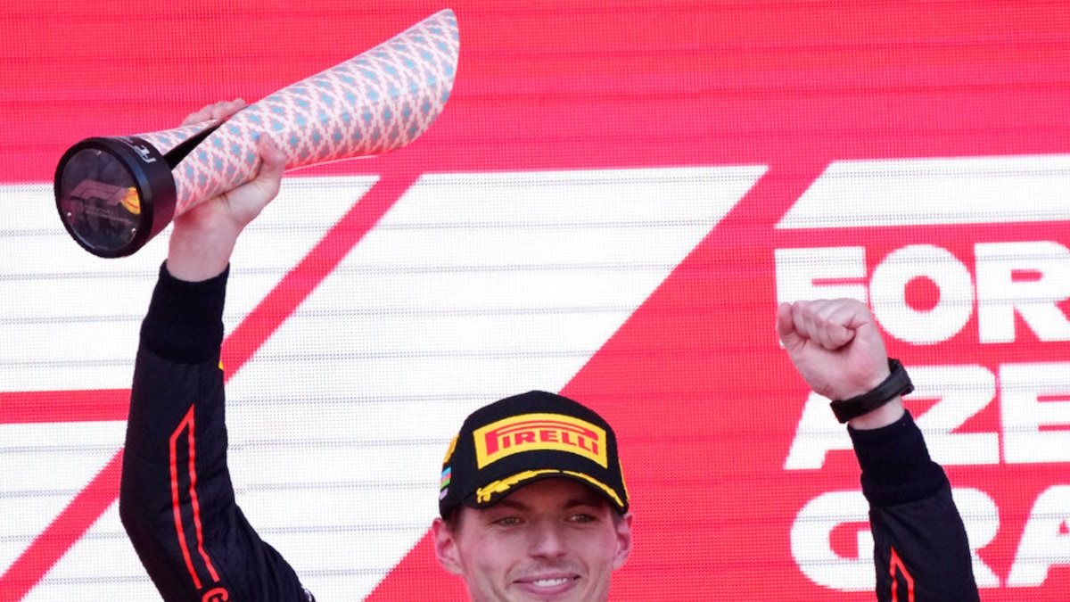 F1: Max Verstappen Wins Azerbaijan Grand Prix as Charles Leclerc Limps Out