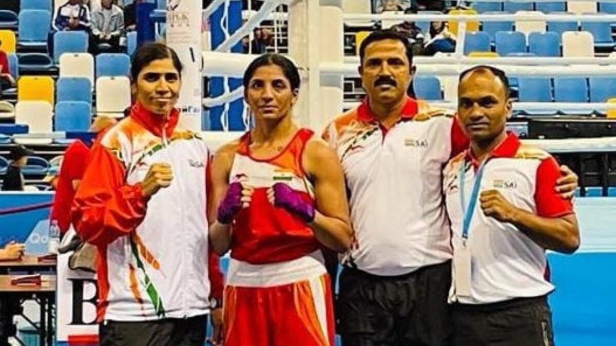 Indian Boxers Simranjit Kaur and Ananta Chopade Off to Winning Starts in Elorda Cup