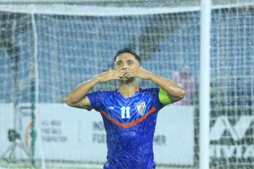 Indian football legend Sunil Chhetri (AIFF)