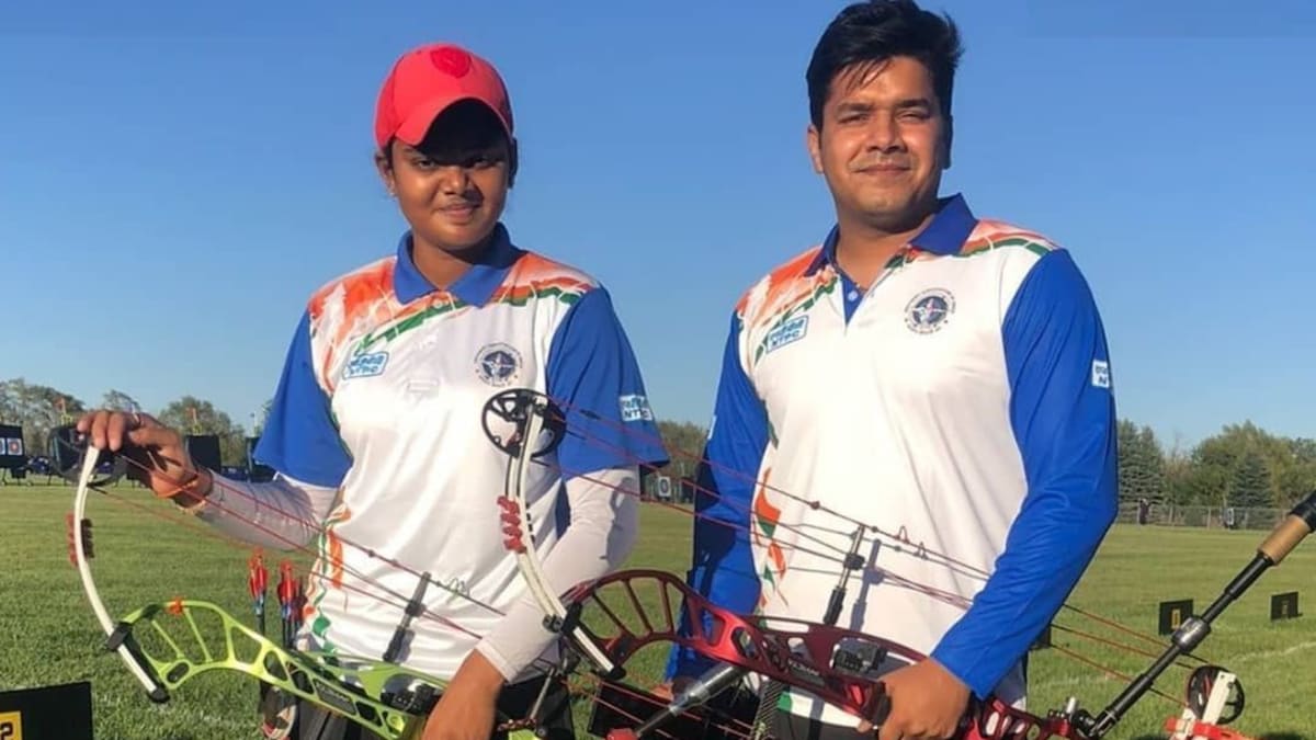 Abhishek Verma and Jyothi Surekha Vennam Get Maiden Compound Mixed Team Gold for India in Archery World Cup