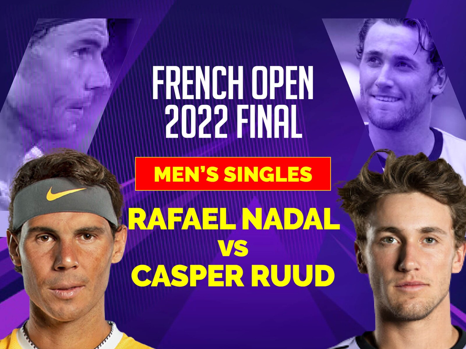 French Open 2022 Mens Singles Final Highlights Rafael Nadal Beats Casper Ruud 6-3,6-3,6-0 to Win 14th Roland Garros Title; Claims Record-extending 22nd Grand Slam