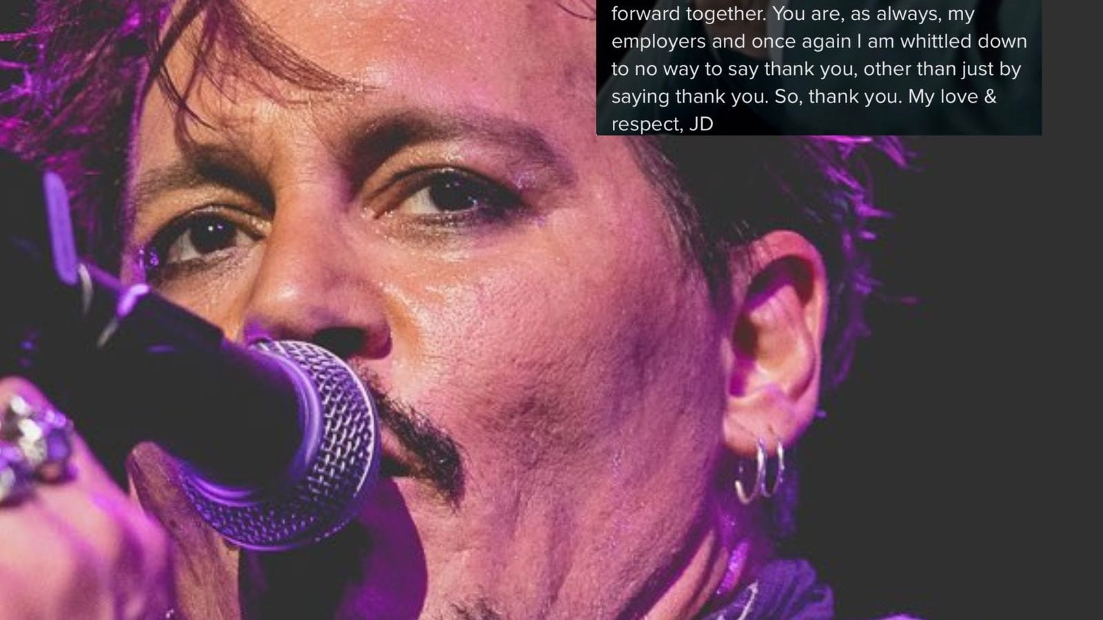 Johnny Depp Makes His TikTok Debut, Thanks Loyal Fans for Standing by ...