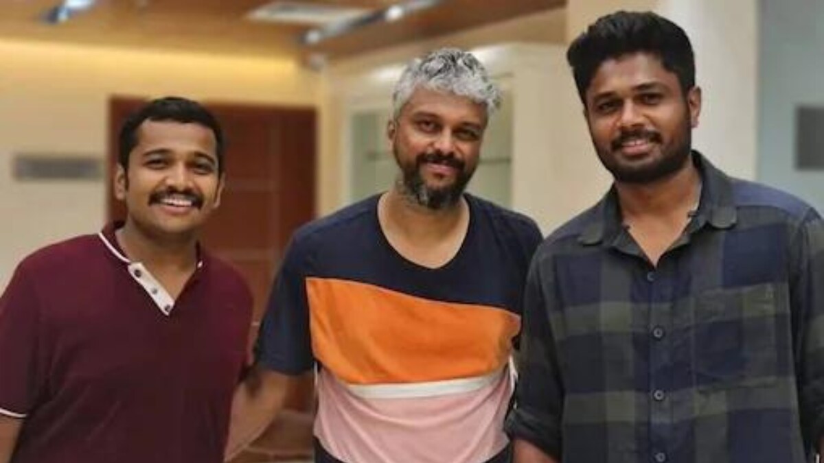 Cricketer Sanju Samson Visits Sets of Basil Joseph's Jaya Jaya Jaya