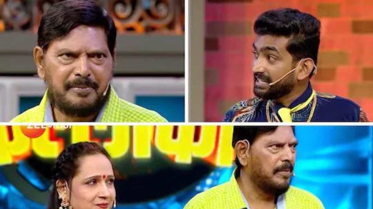 Ramdas Athawale Makes An Appearance On Zee Marathi’s Mast Masaledaar