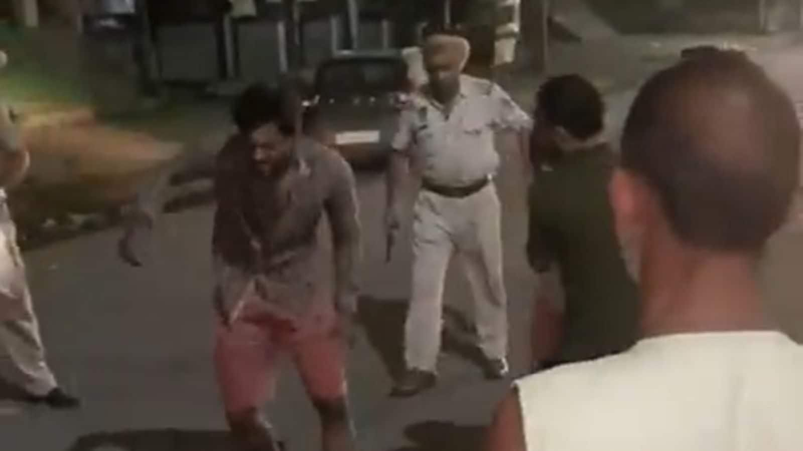 Caught On Cam Punjab Cop Shoots Man In Thigh After Heated Scenes Over   Untitled Design 29 165638888316x9 