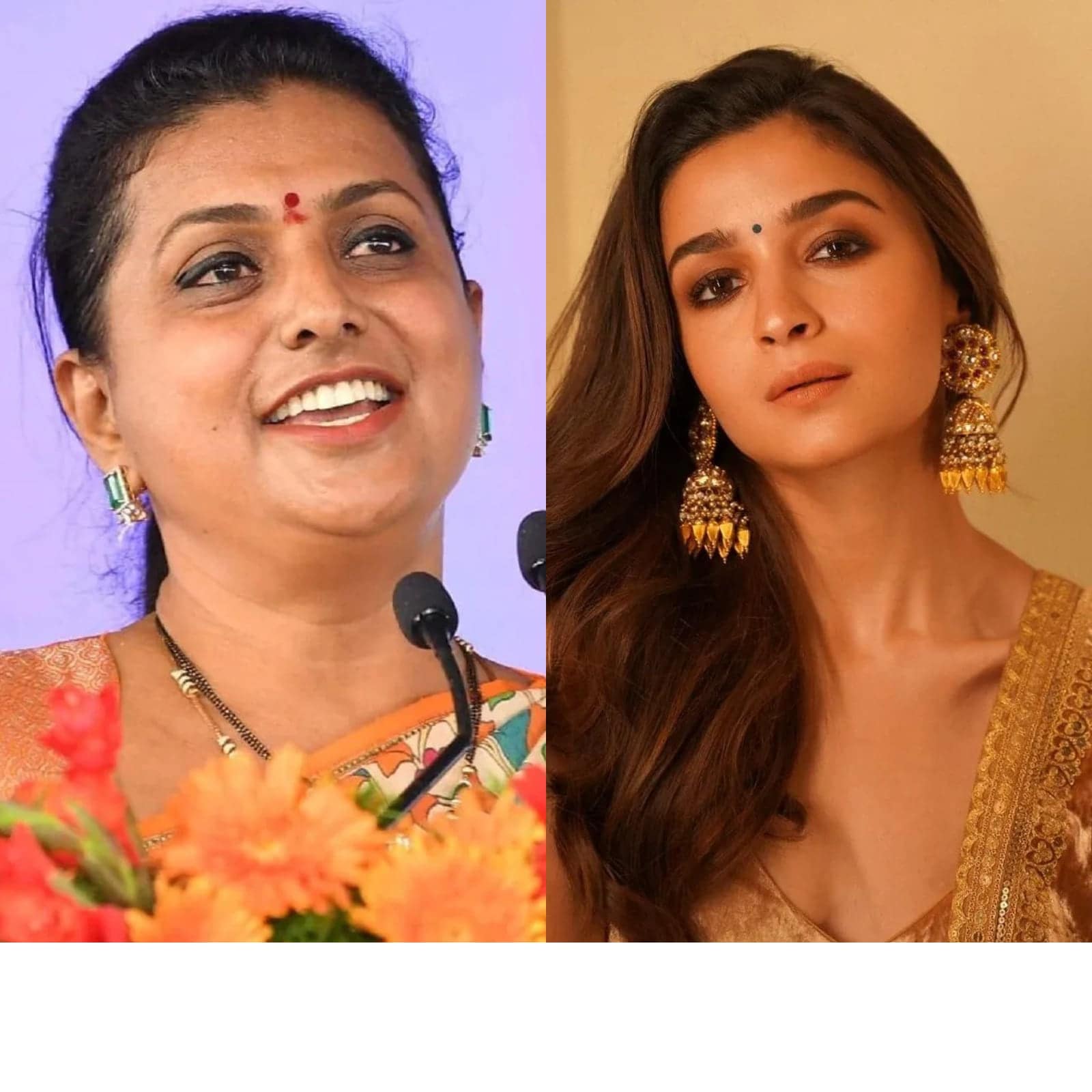 Telugu Heroine Roja Image Examination Sex - Alia Bhatt Has A Connection With TDP's Roja. And, The Reason Will Blow Your  Mind - News18