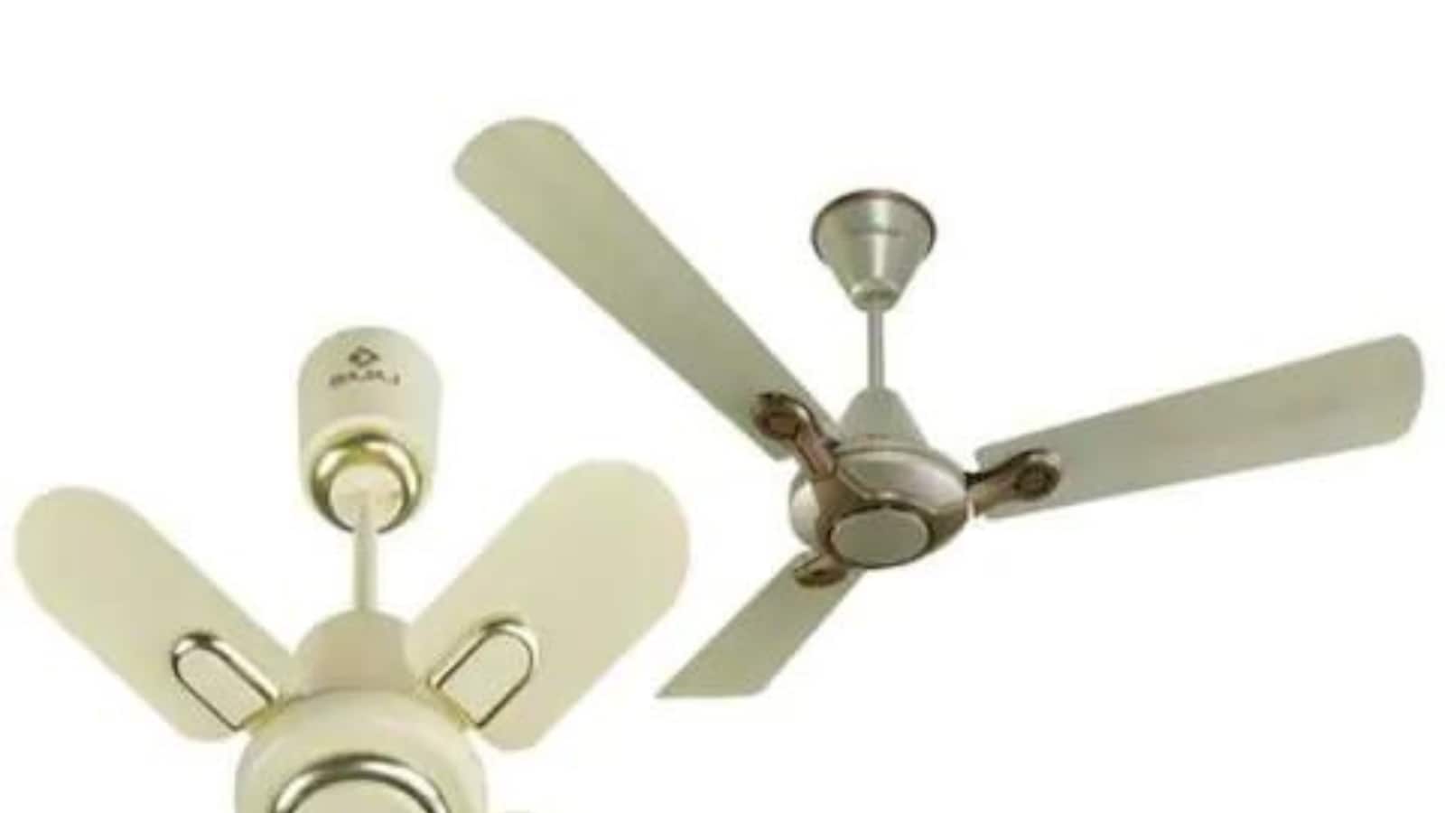 3 Blade And 4 Ceiling Fans